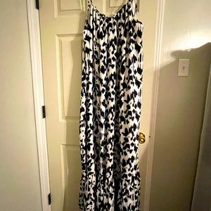 Print maxi dress